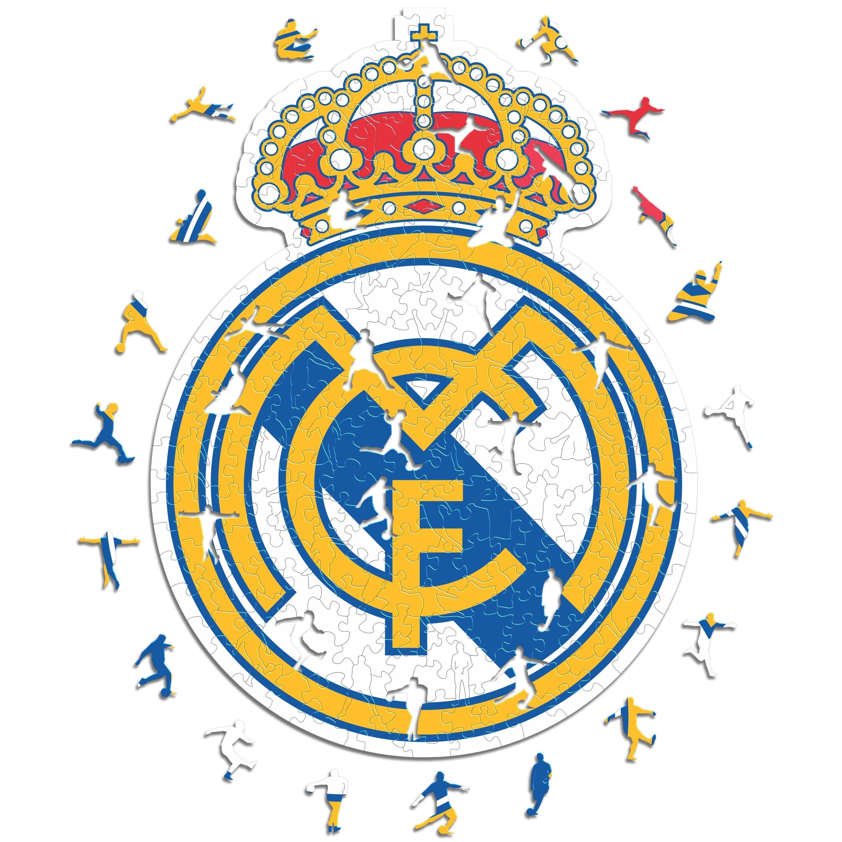 Puzzle escudo Real Madrid 24 kilates