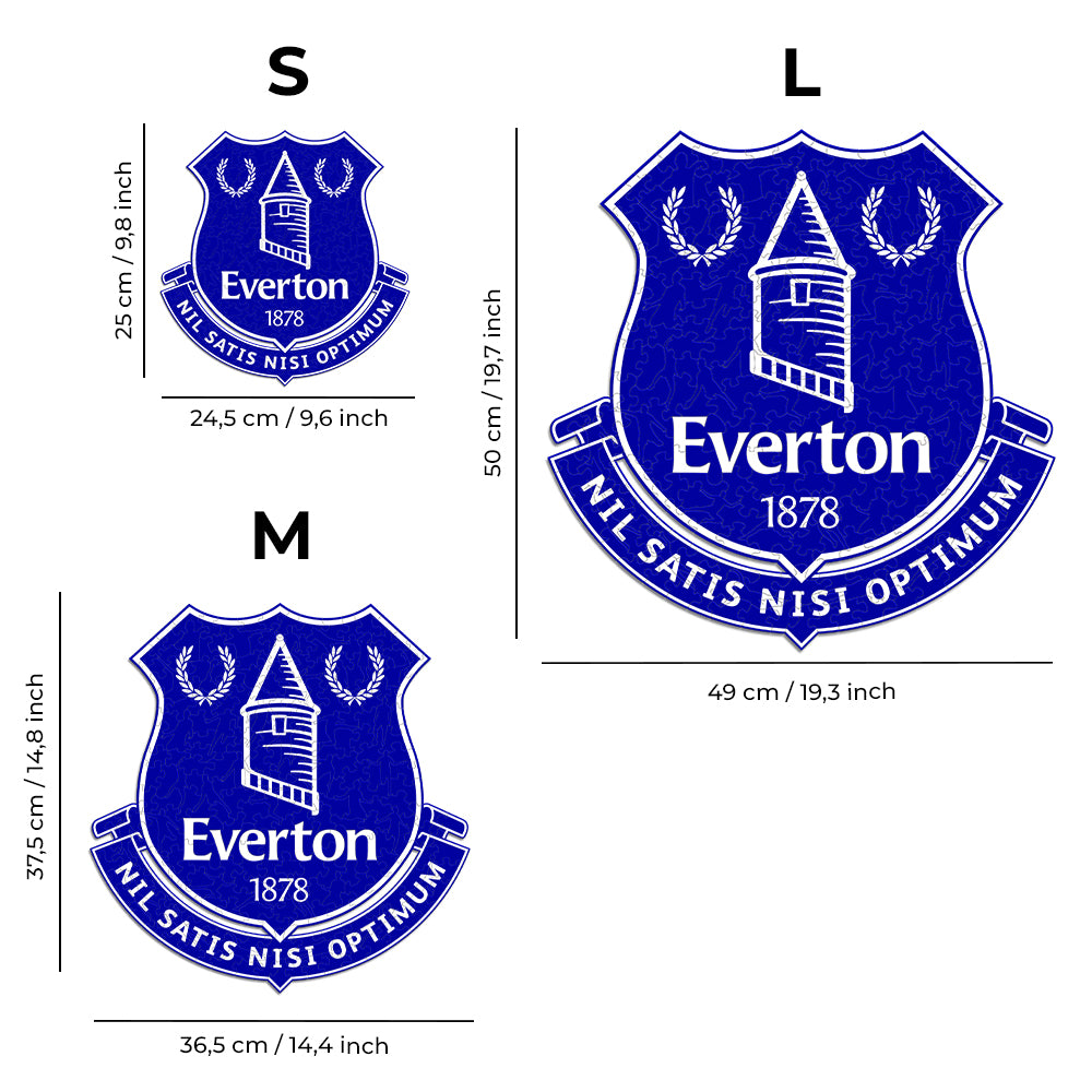 Everton FC® Logo - Wooden Puzzle