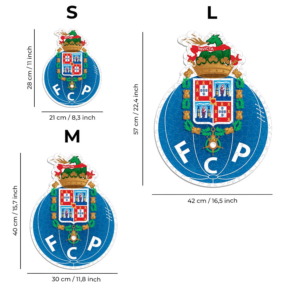 FC Porto® Logo - Wooden Puzzle