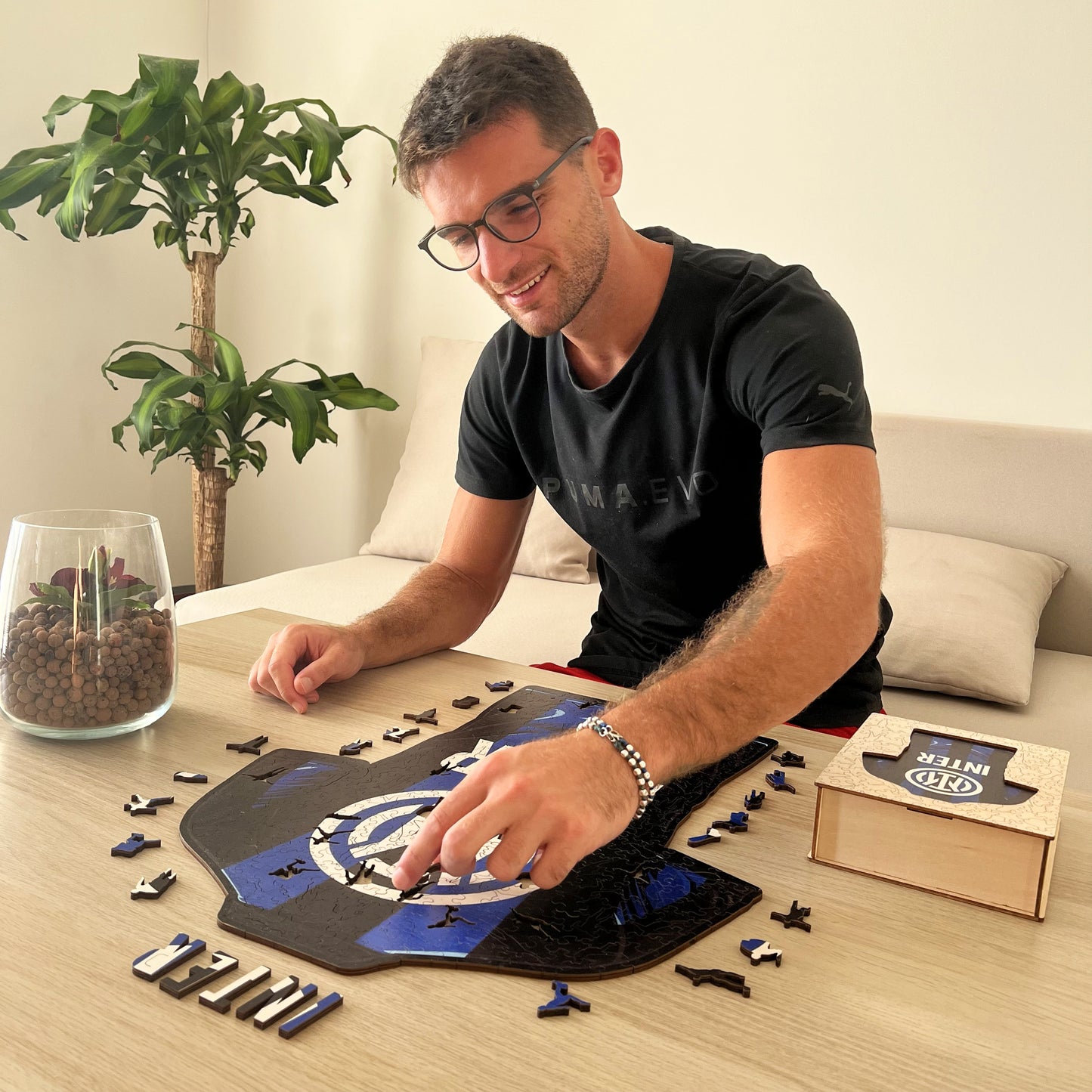 FC Inter® Jersey - Wooden Puzzle