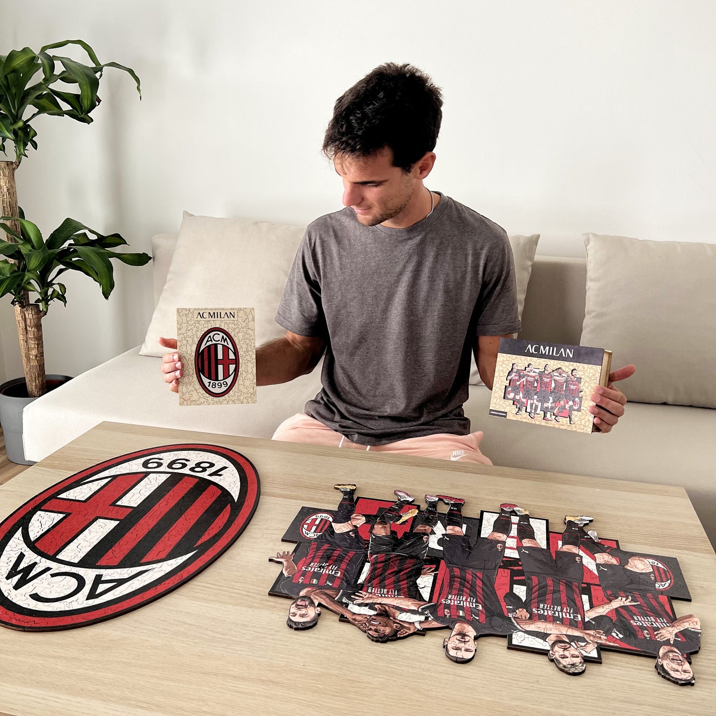 2 PACK AC Milan® Logo + 5 Players