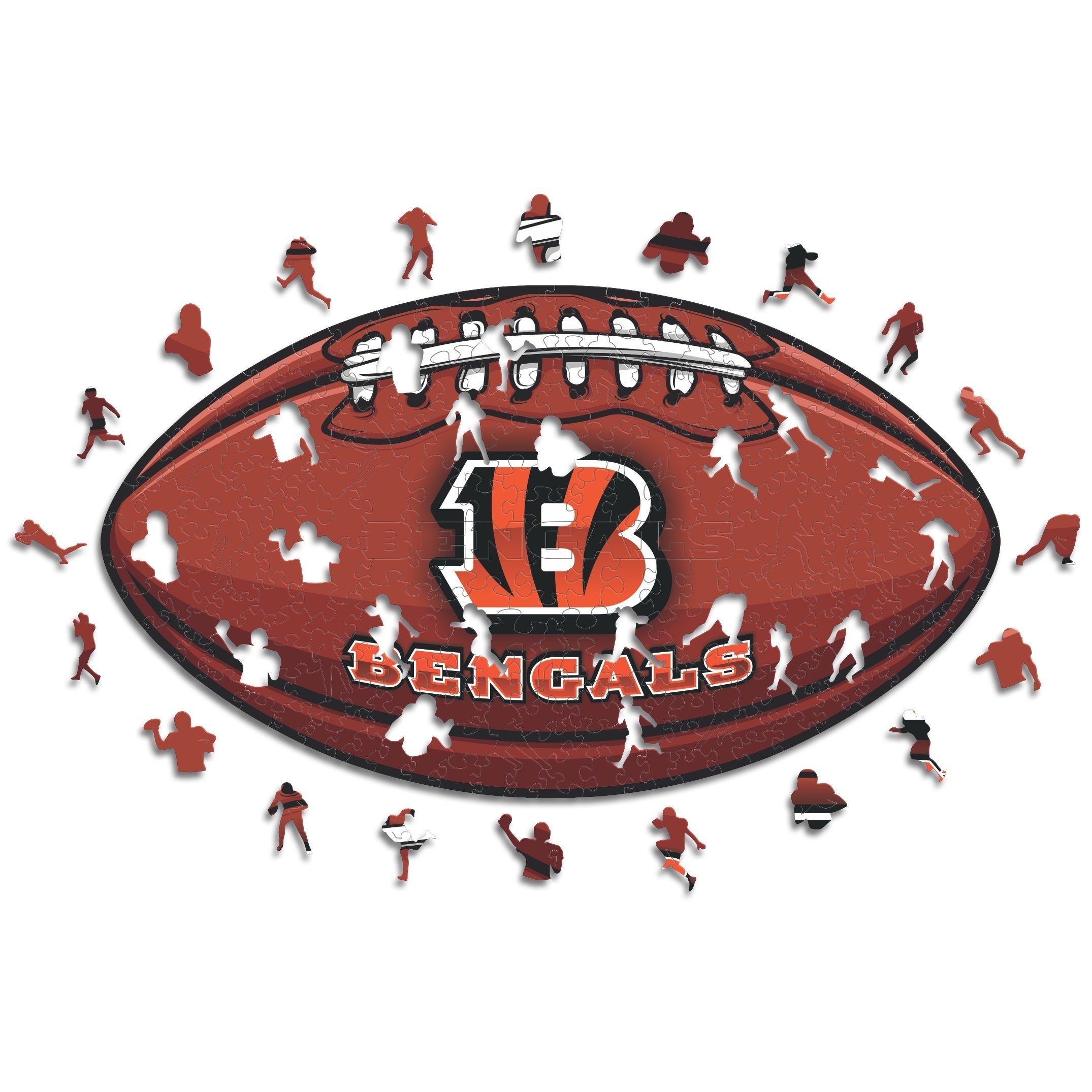 Cincinnati Bengals - Wooden Puzzle – Iconic Puzzles