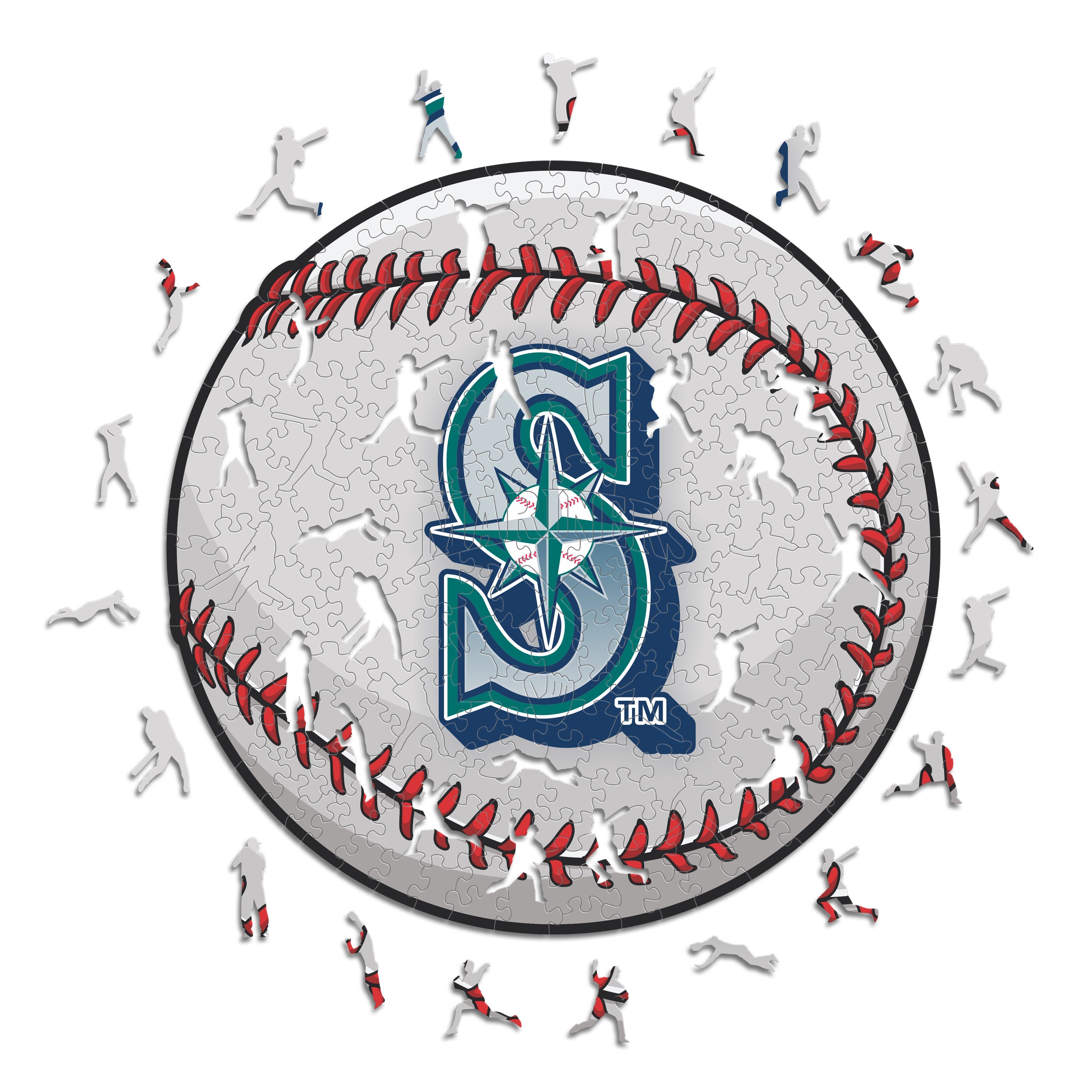 Officially Licensed MLB Seattle Mariners Retro Series 500-Piece Puzzle