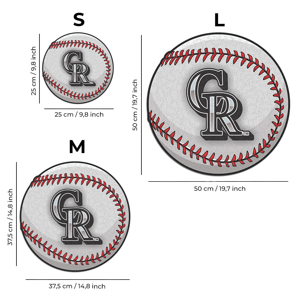 Pacote com 2 unidades de beisebol Colorado Rockies™ + mascote