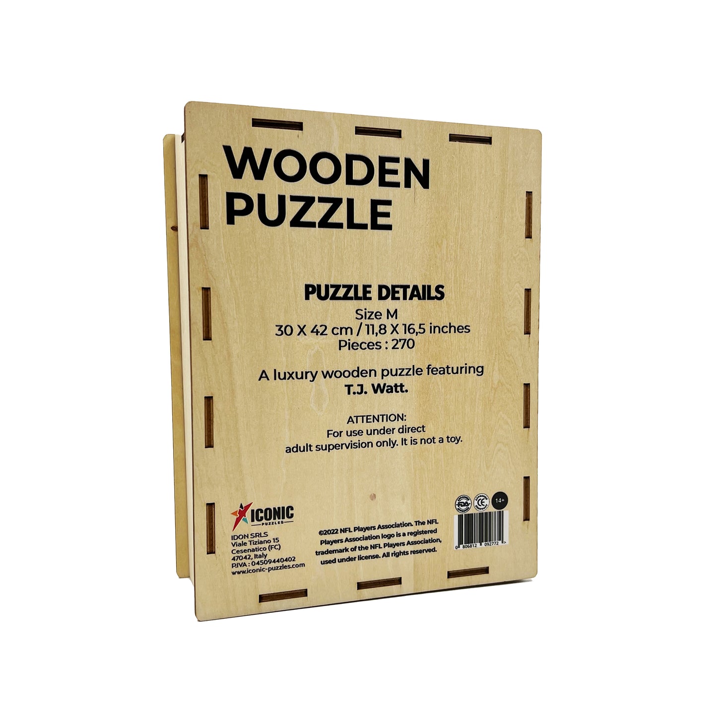 T.J. Watt - Wooden Puzzle