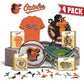 Pacote com 2 unidades de beisebol Baltimore Orioles™ + mascote 