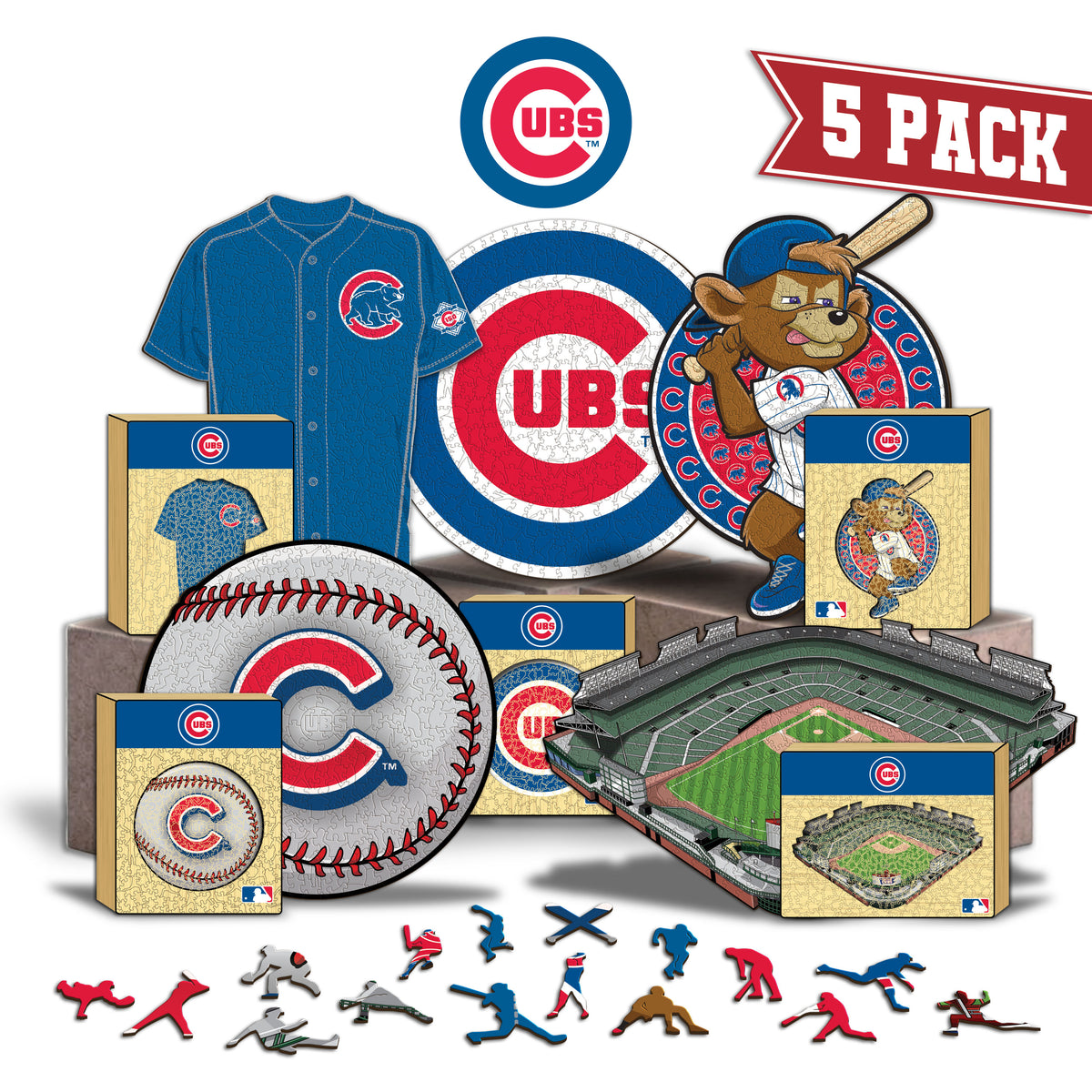 5 PACK Chicago Cubs™