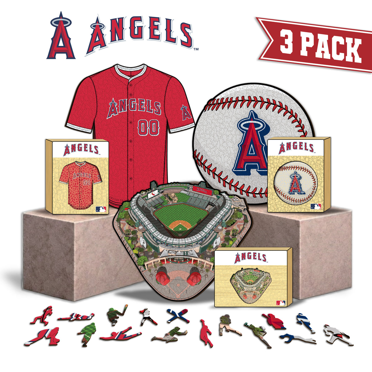 3 PACK Los Angeles Angels™
