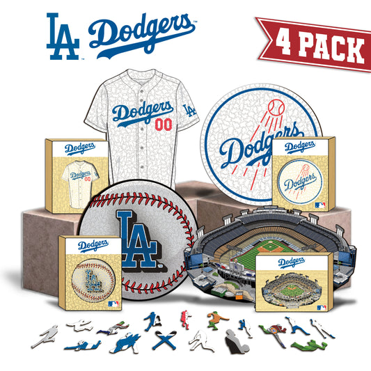 Pacote com 2 logotipos do Los Angeles Dodgers™ + World Series 2024 