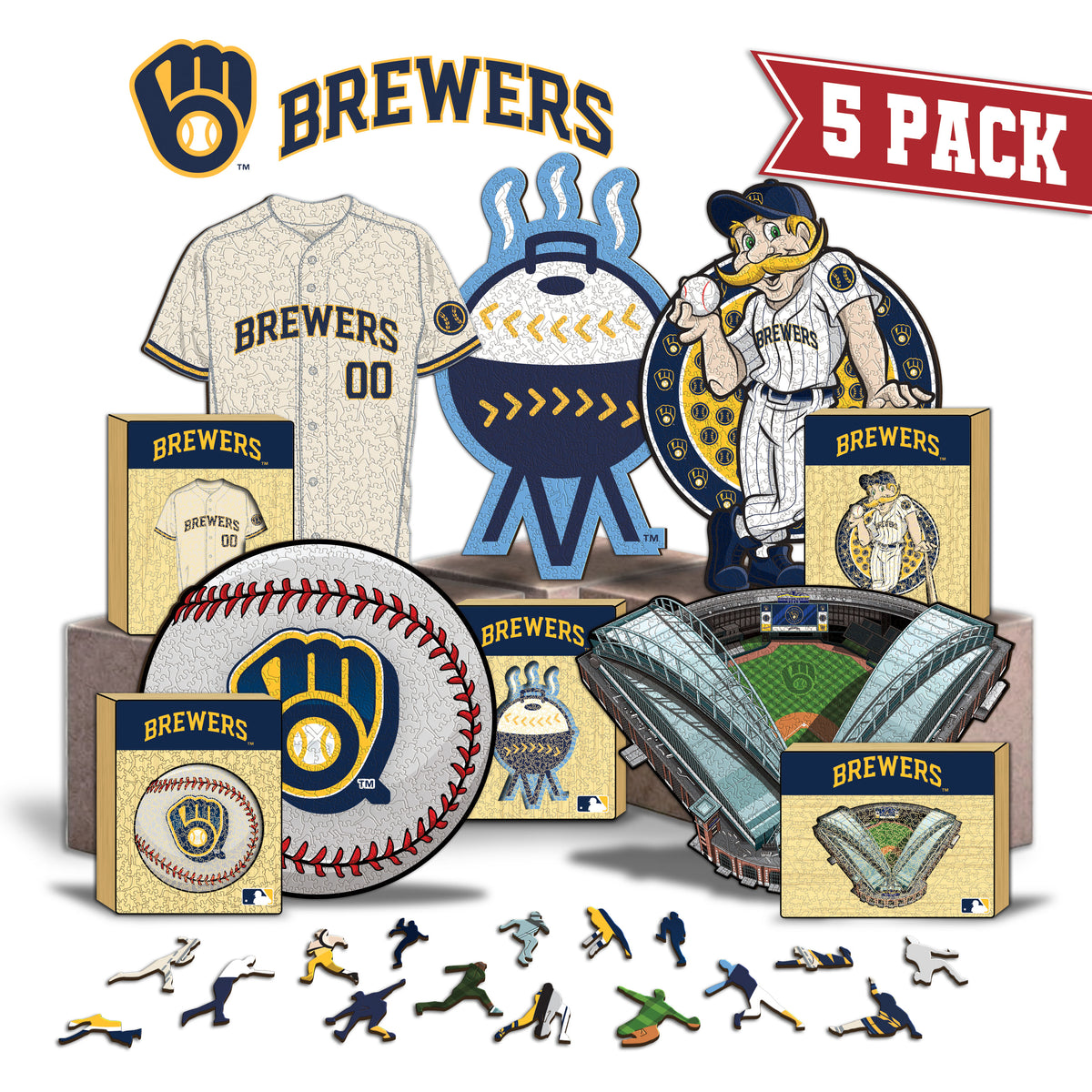 5 PACK Milwaukee Brewers™