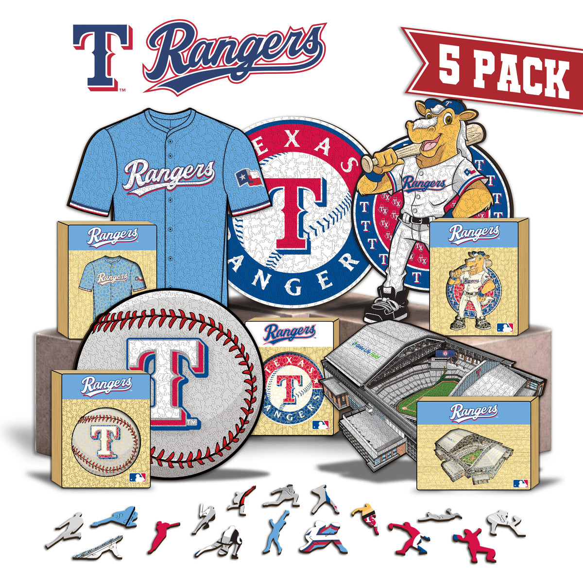 5 PACK Texas Rangers™