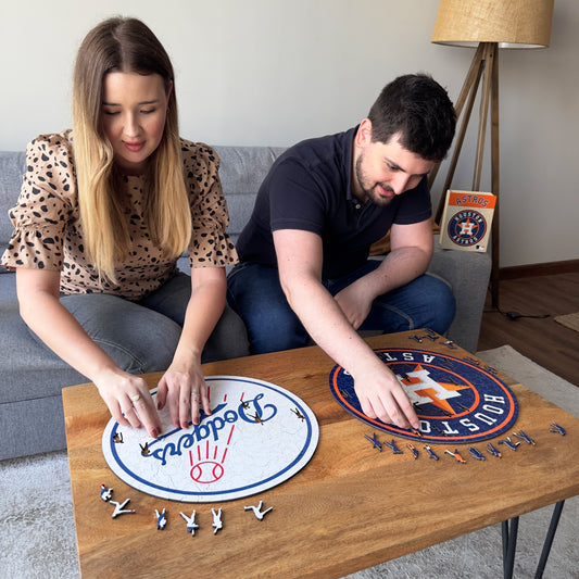 Houston Astros™ Logo Wooden Puzzle