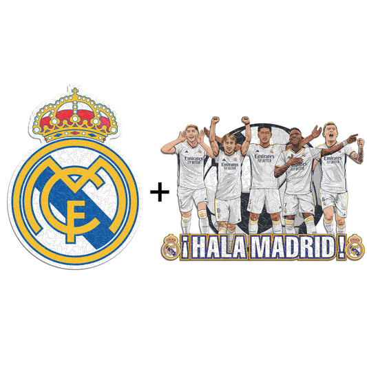Real Madrid CF® 5 Players - Wooden Puzzle (LIMITED EDITION) – Iconic Puzzles