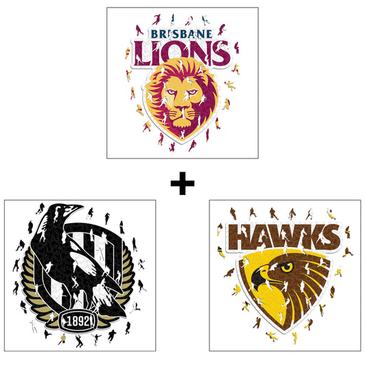 3 AFL Puzzles of Your Choice