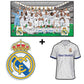 3 PACK Real Madrid CF® Team + Logo + Jersey