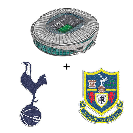 3 PACK Tottenham Hotspur FC® Logo + Retro Logo + Stadium