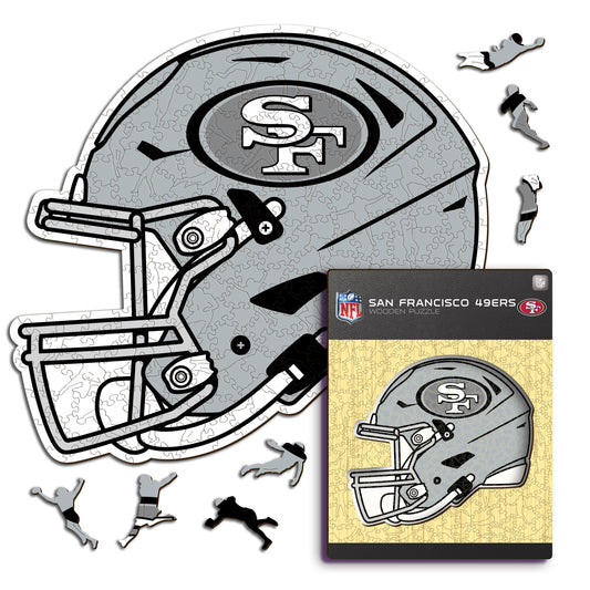 San Francisco 49ers™ Helmet - Wooden Puzzle
