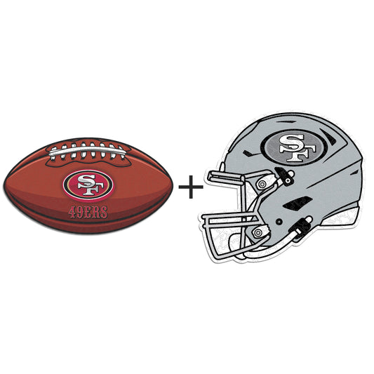 サンフランシスコ 49ers™ フットボール - 木製パズル