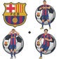 4 PACK FC Barcelona® Logo + Lewandowski + Pedri + Gavi