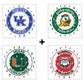 4 NCAA Puzzles Of Your Choice