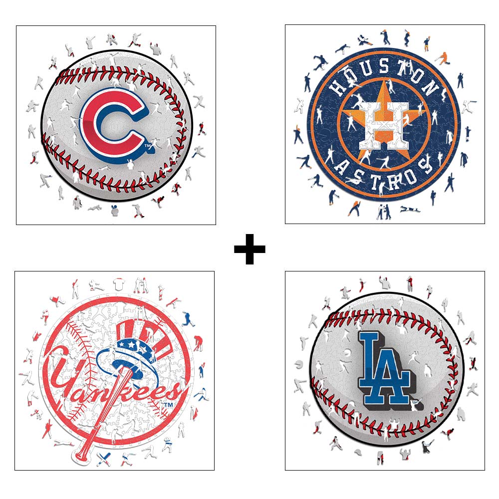 4 MLB Puzzles Of Your Choice