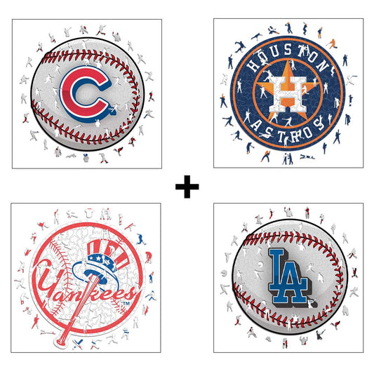 4 MLB Puzzles Of Your Choice