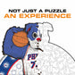 Philadelphia 76ers™ Mascot - Wooden Puzzle