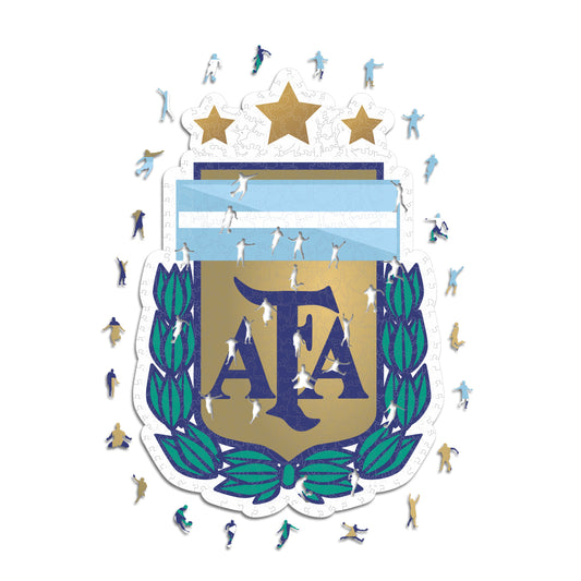 Argentina Football Association® Logo - Wooden Puzzle