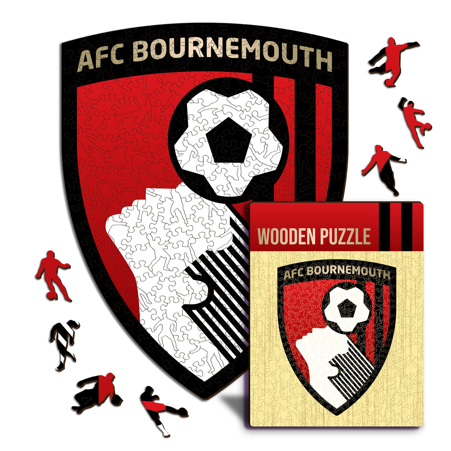 AFC Bournemouth® Logo - Wooden Puzzle