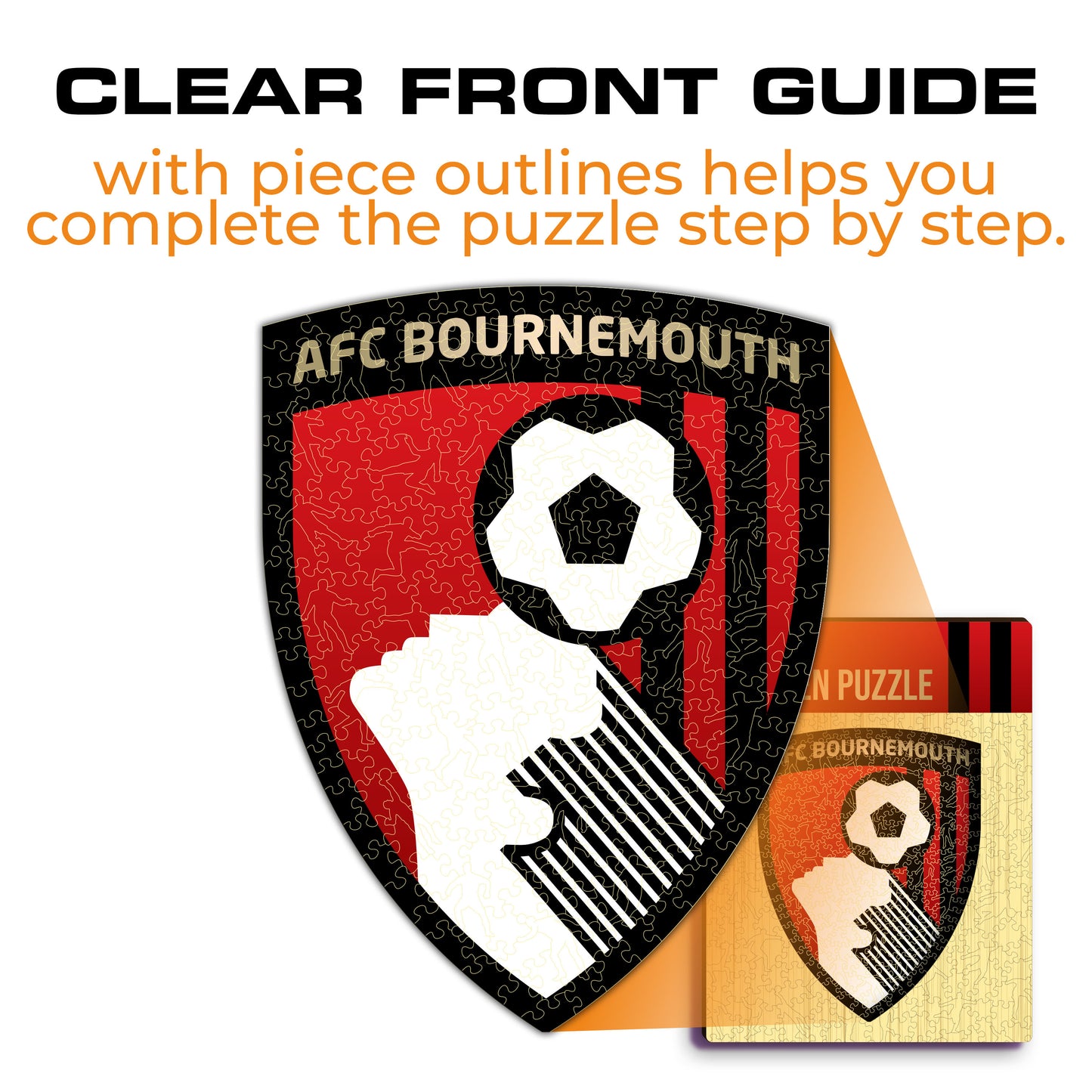 AFC Bournemouth® Logo - Wooden Puzzle
