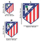 Atlético de Madrid® Logo - Wooden Puzzle