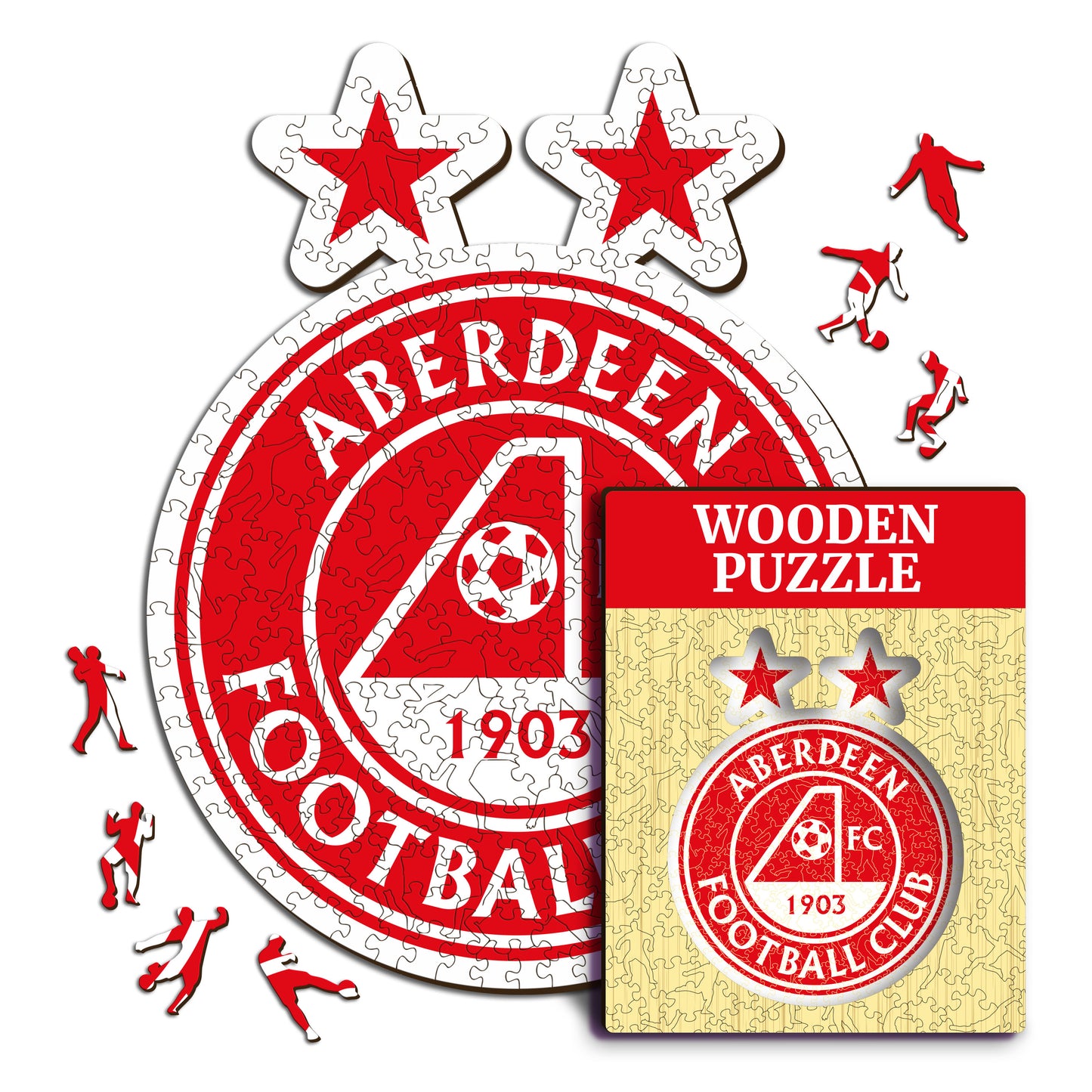 Aberdeen FC® Logo - Wooden Puzzle
