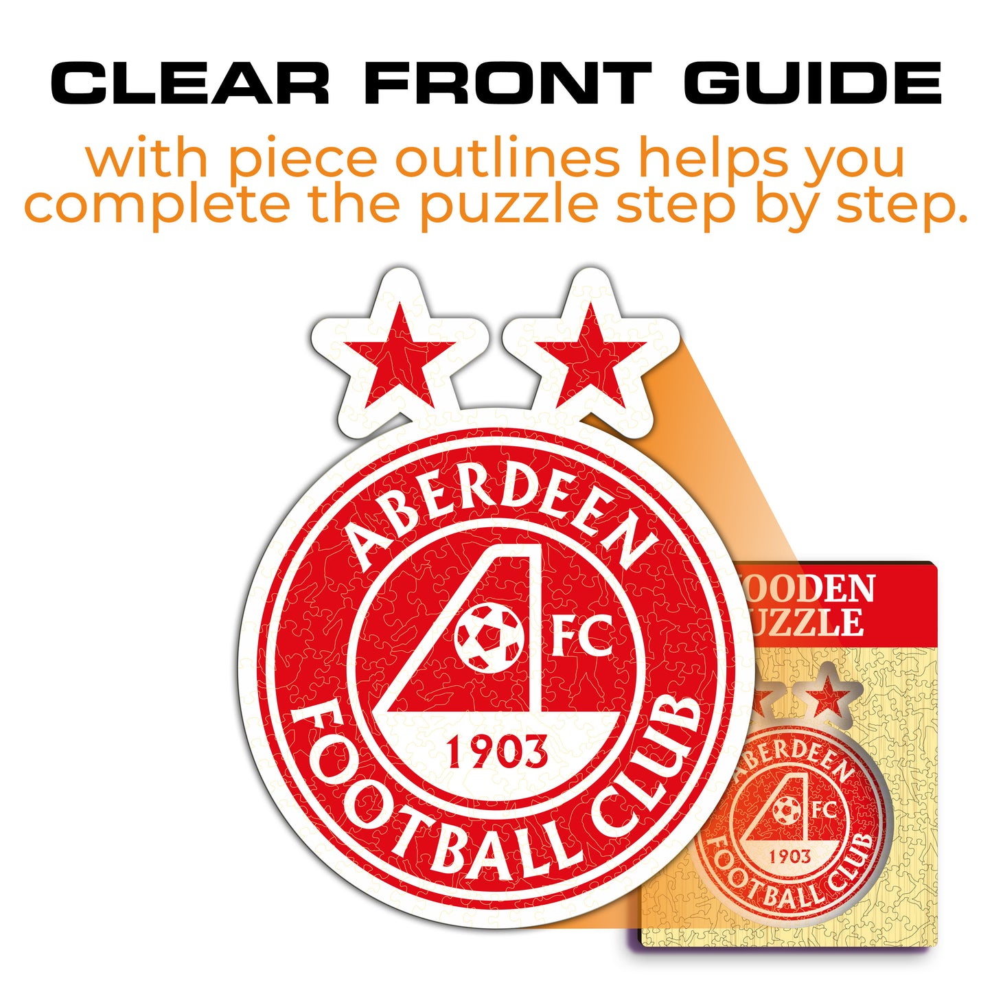 Aberdeen FC® Logo - Wooden Puzzle