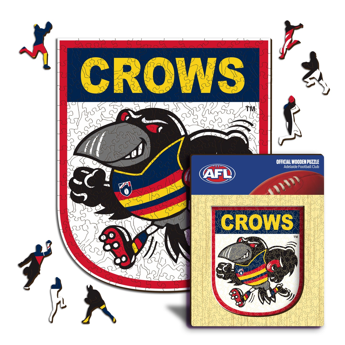 Adelaide FC Retro Mascot - Wooden Puzzle