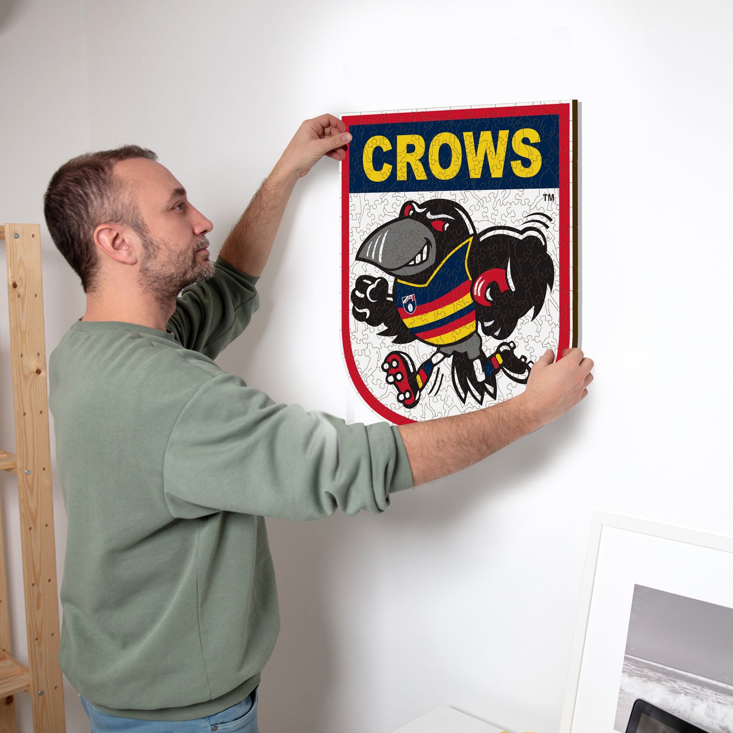 Adelaide FC Retro Mascot - Wooden Puzzle