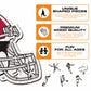 University of Alabama Helmet - Wooden Puzzle