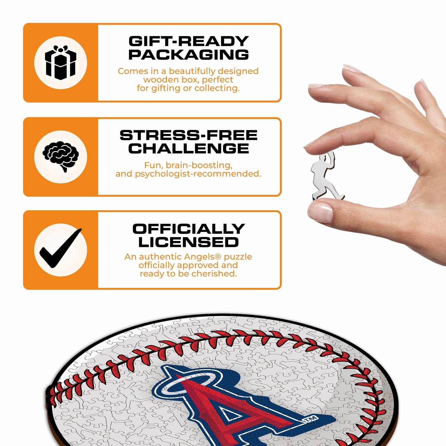 Los Angeles Angels™ - Wooden Puzzle