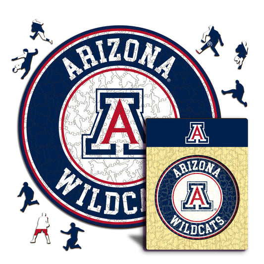 Arizona Wildcats Logo Wooden Puzzle