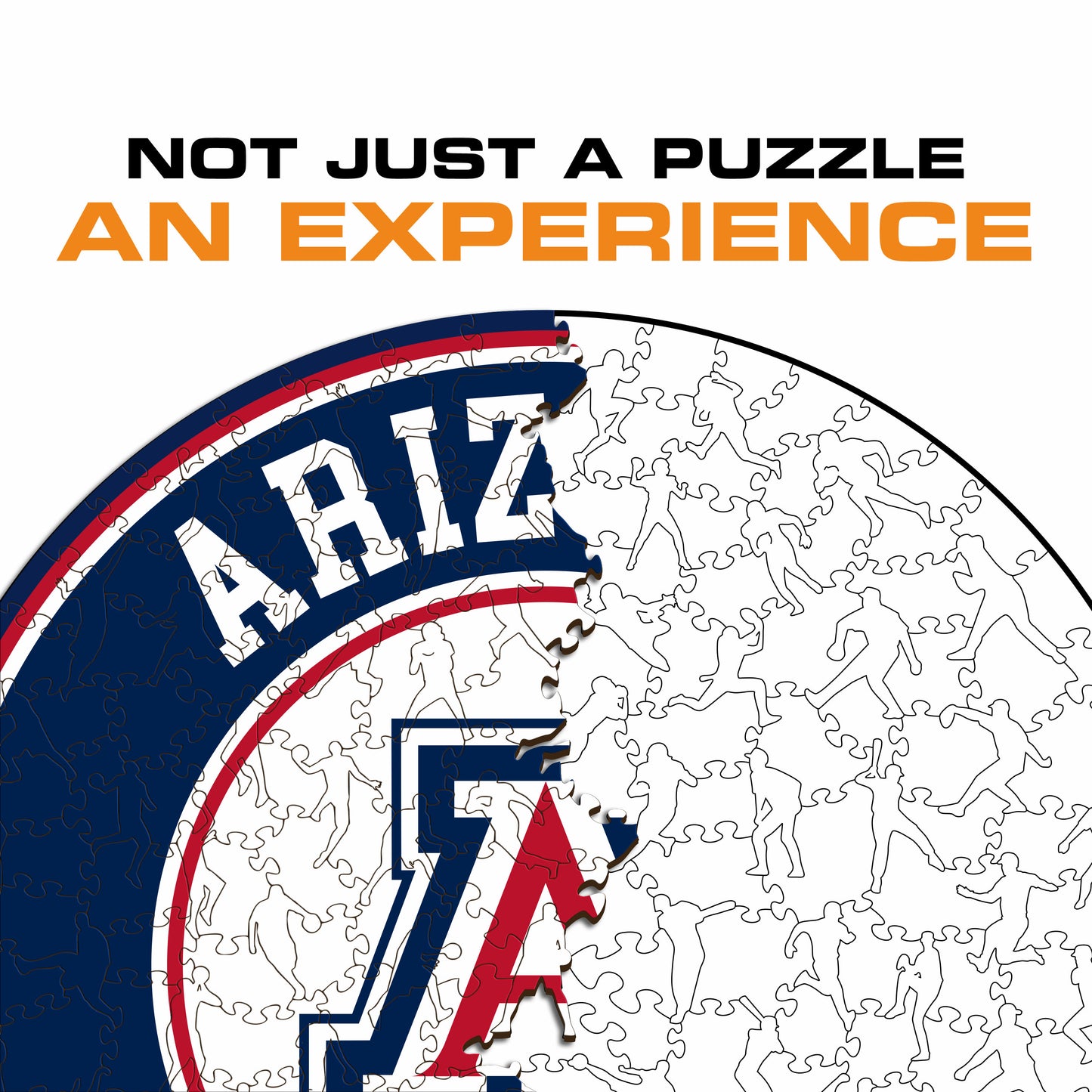 Arizona Wildcats Logo Wooden Puzzle