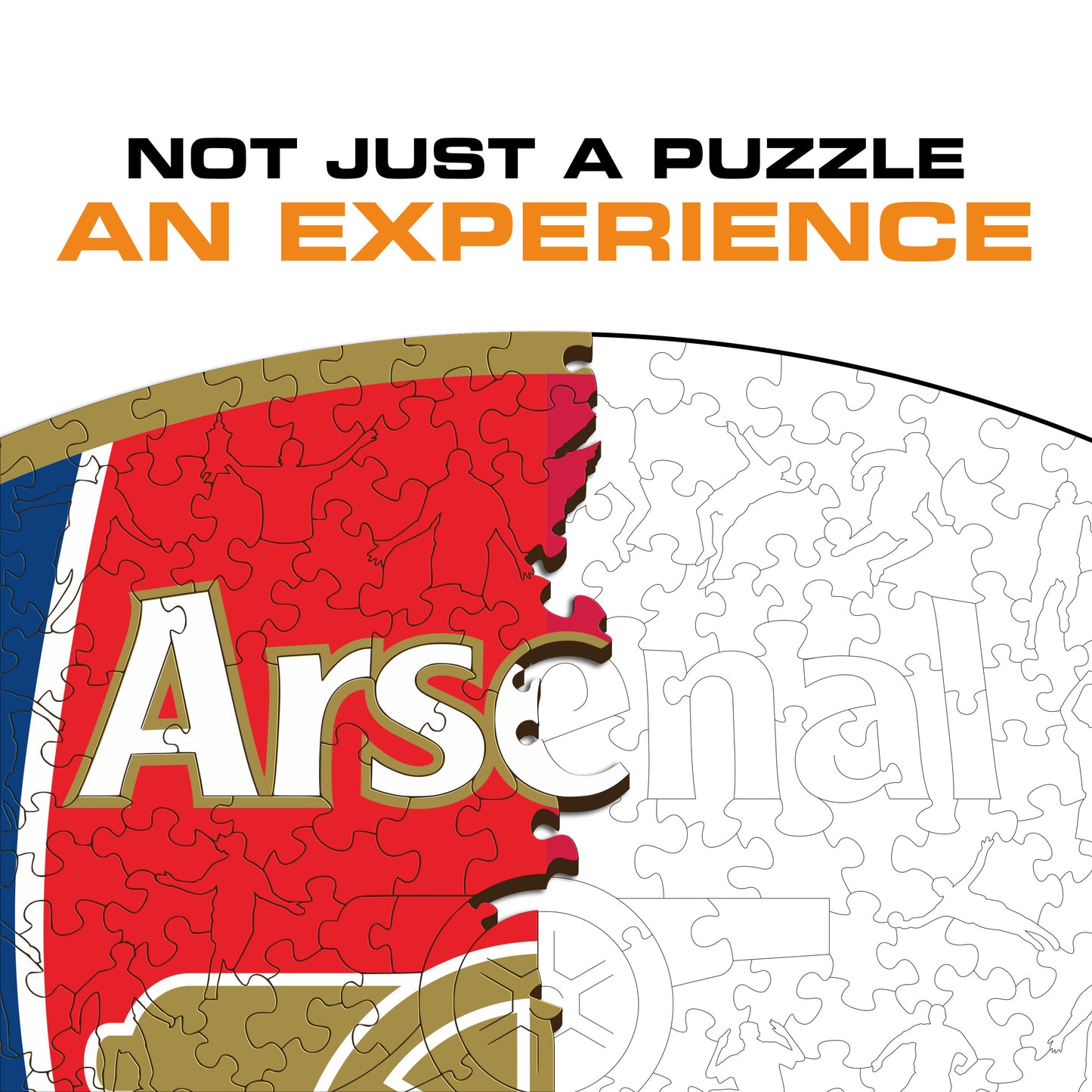 Arsenal FC® Logo - Wooden Puzzle