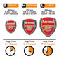 Arsenal FC® Logo - Wooden Puzzle