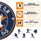 Houston Astros™ - Wooden Puzzle
