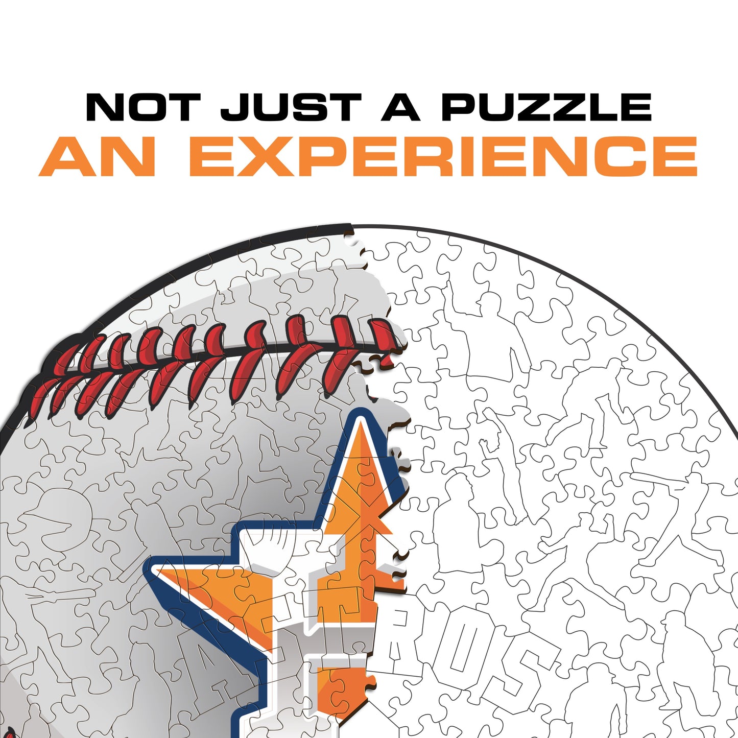 Houston Astros™ - Wooden Puzzle