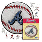 Atlanta Braves™ Baseball Wooden Puzzle