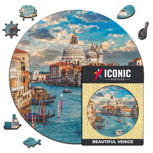 Beautiful Venice - Wooden Puzzle
