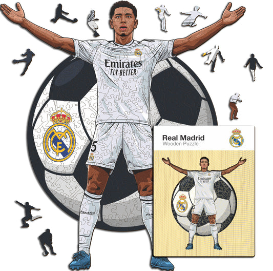 ジュード・ベリンガム - 木製パズル