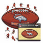 Denver Broncos™ Football - Wooden Puzzle