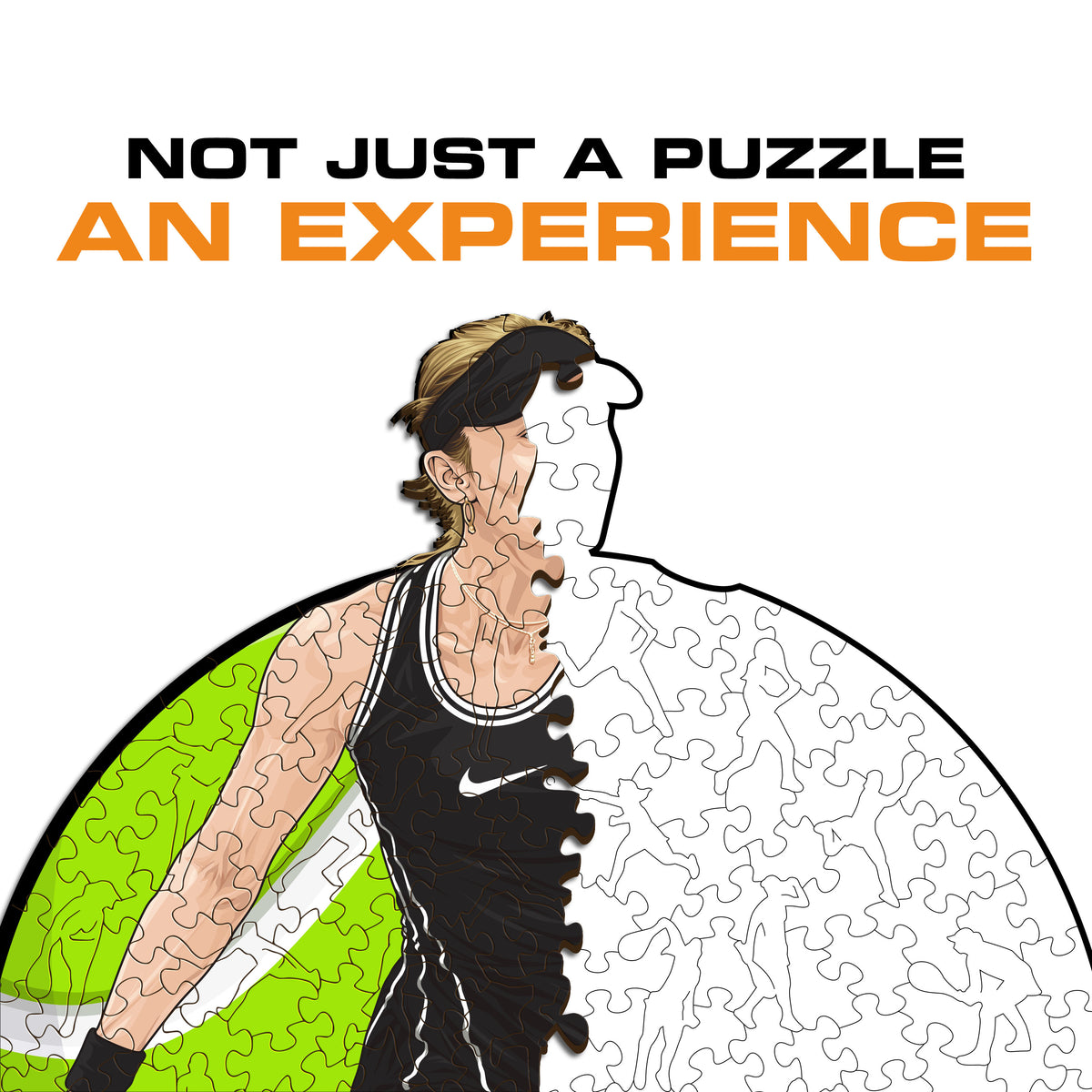 Paula Badosa Wooden Puzzle