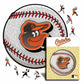 Baltimore Orioles™ - Quebra-cabeça de madeira 
