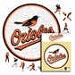 2 PACK Baltimore Orioles™ Baseball + Logo